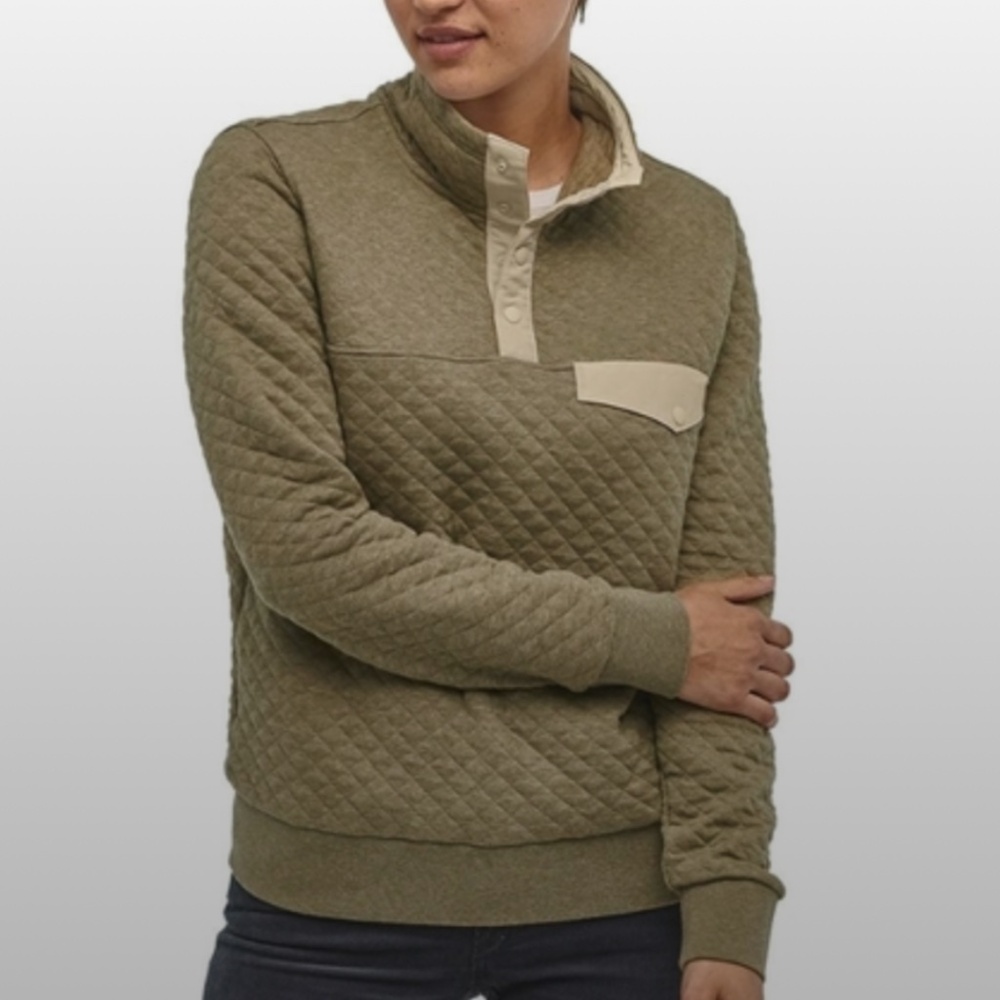 Patagonia Organic Cotton Quilt Snap T-Pullover